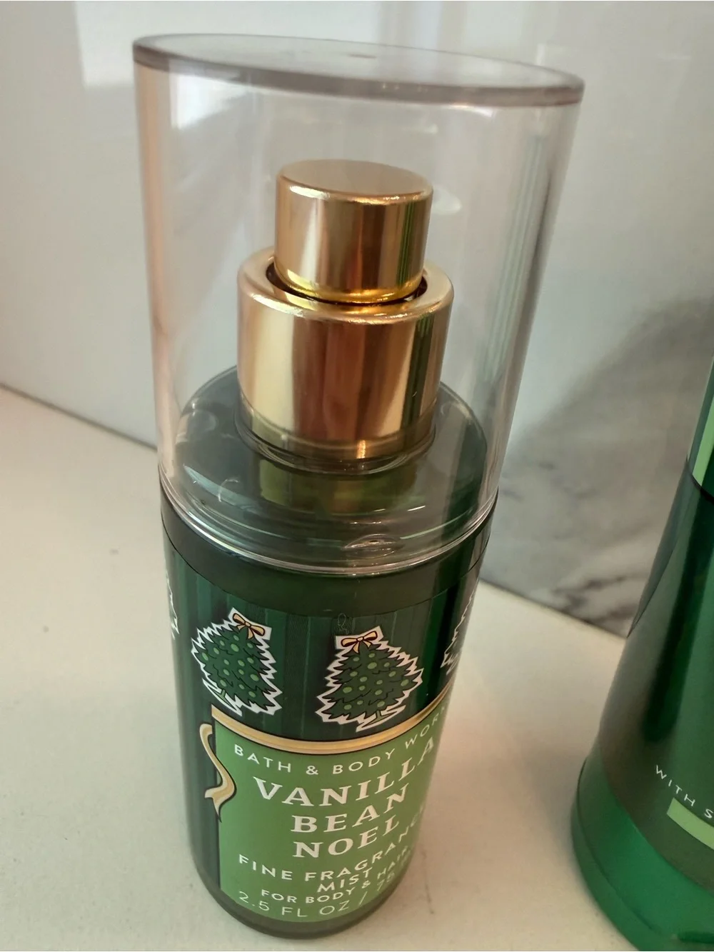 Bath & Body Works Vanilla Bean Noel Body Cream & Fine Fragrance Mist